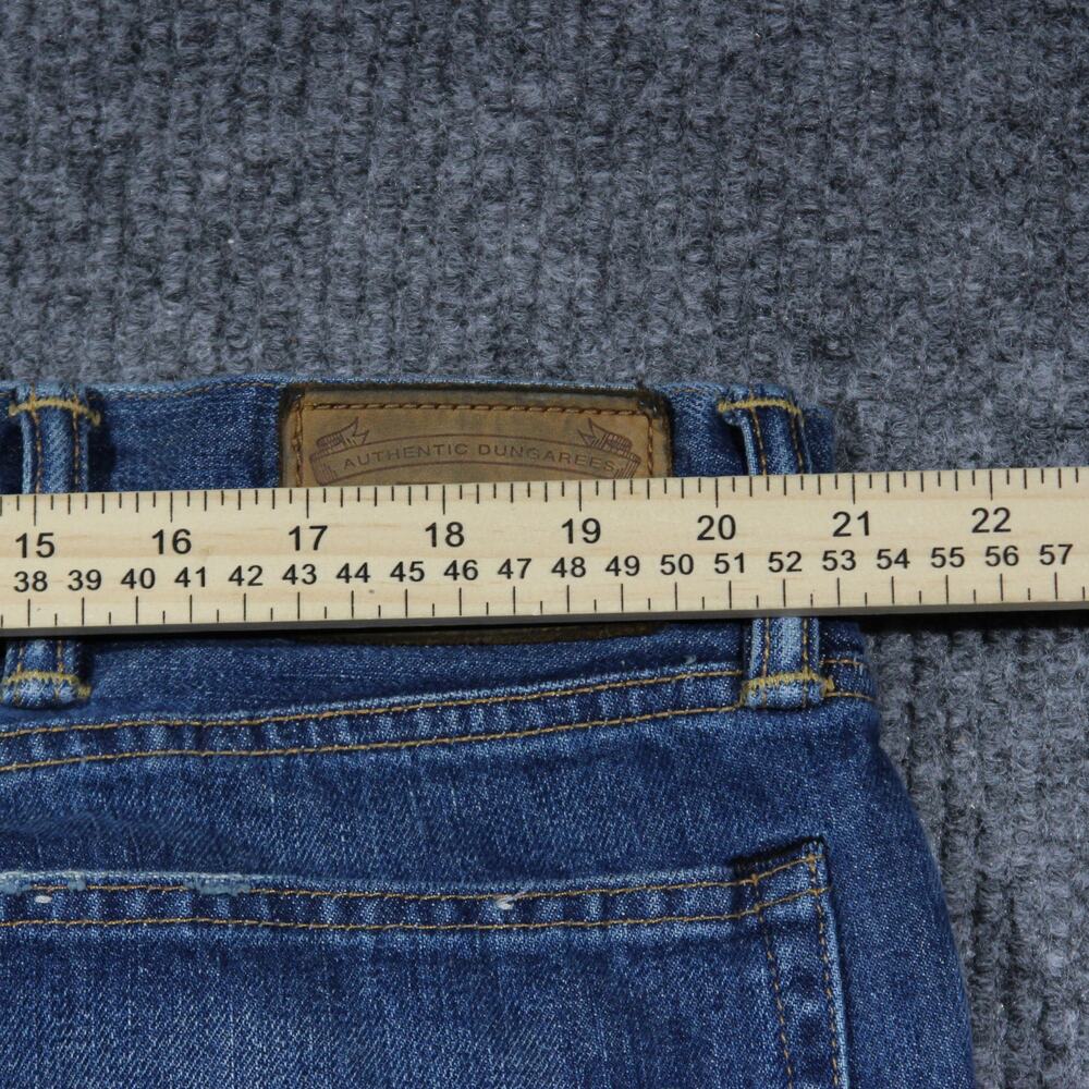 Vintage Polo Ralph Lauren Jeans Mens 42 Big Tall Size Baggy Patch Classic Fit - Picture 6 of 7